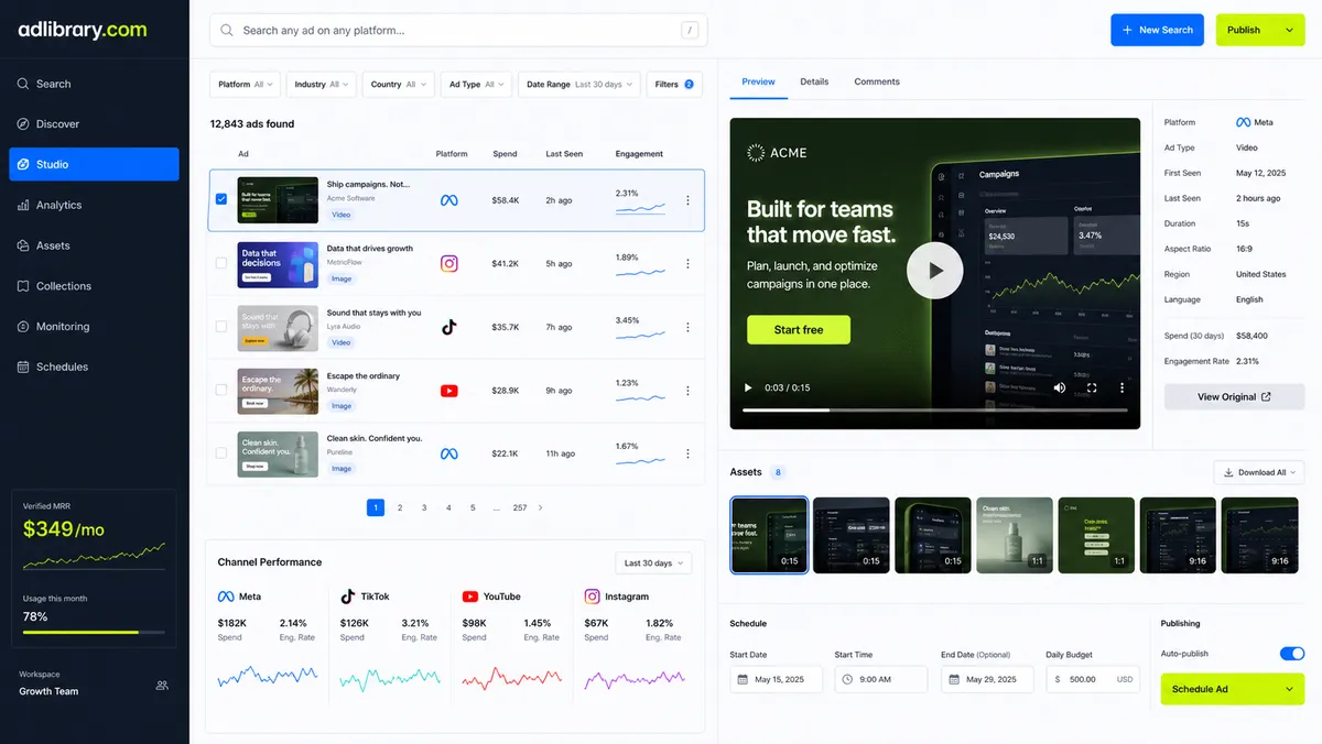 adlibrary.com application overview