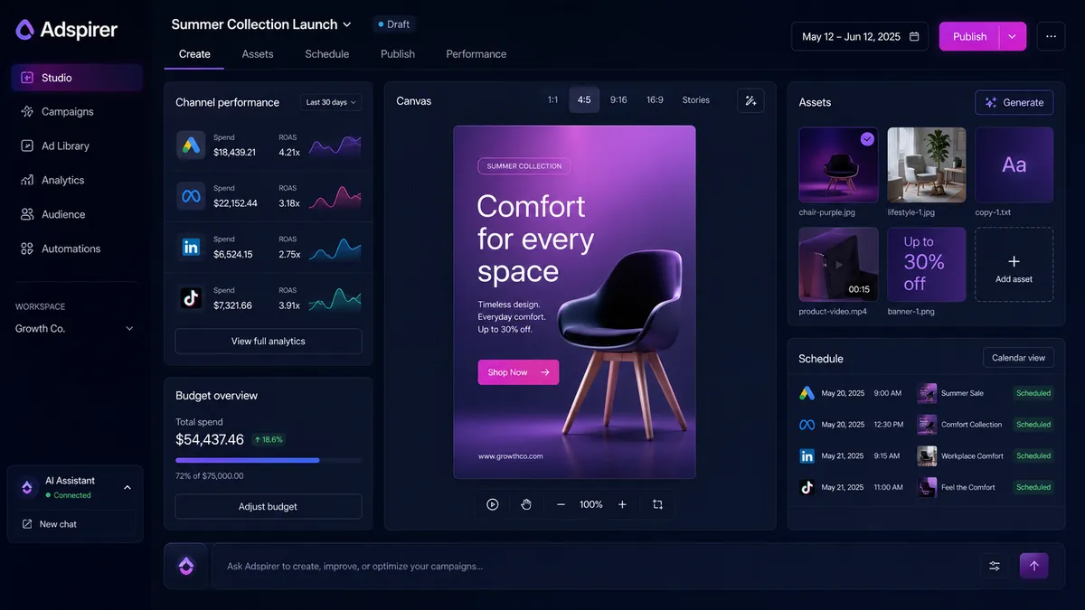 Adspirer application overview