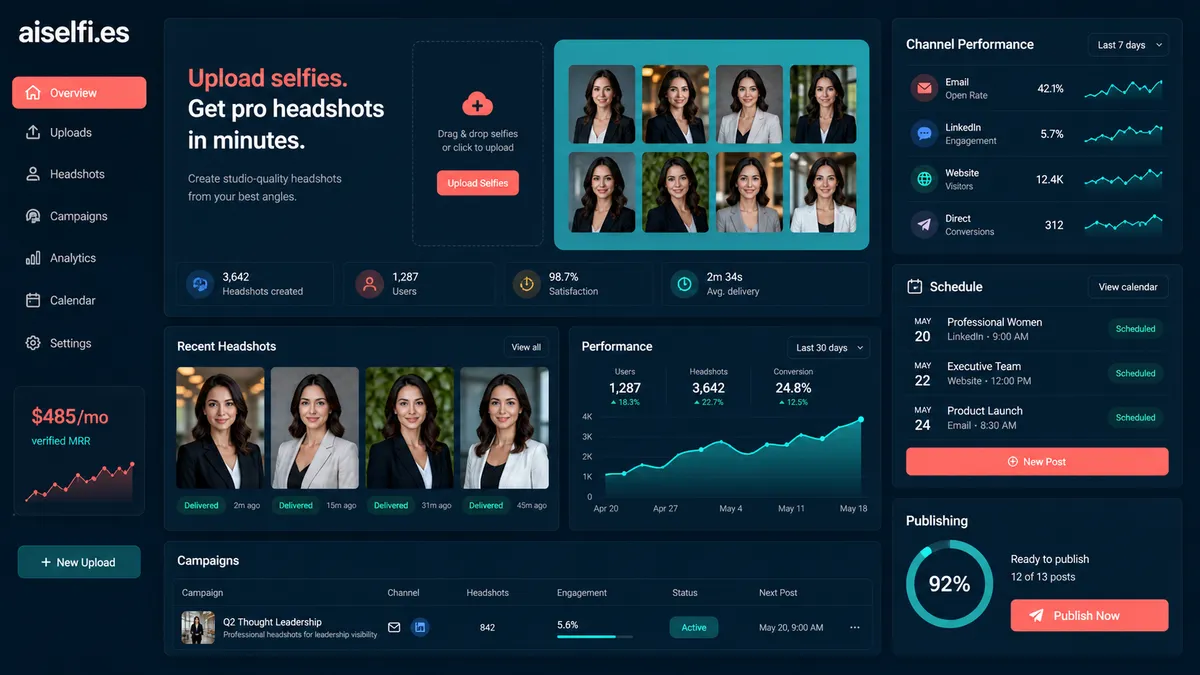 aiselfi.es application overview
