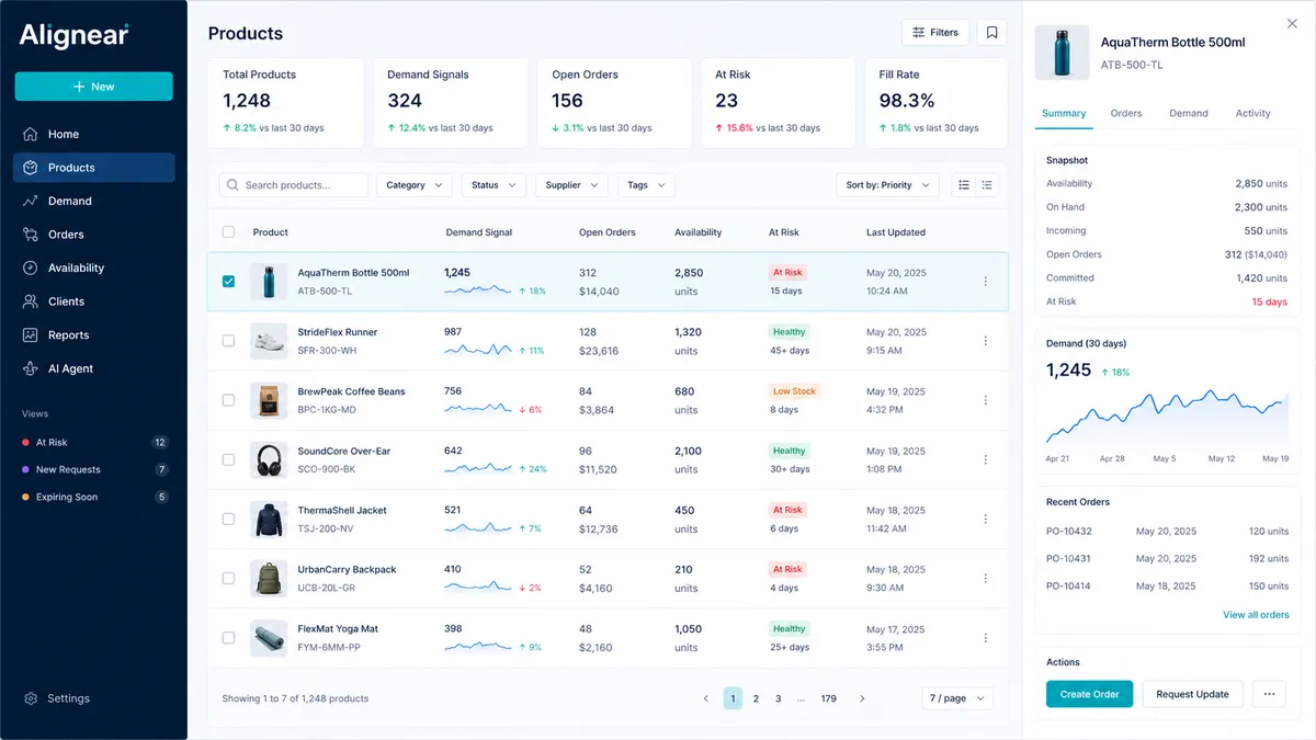 Alignear application overview