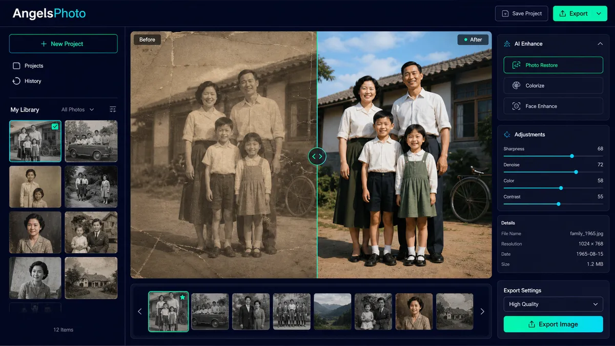 AngelsPhoto application overview