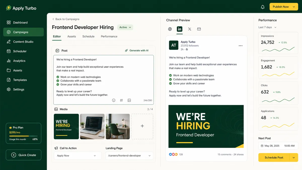 Apply Turbo application overview