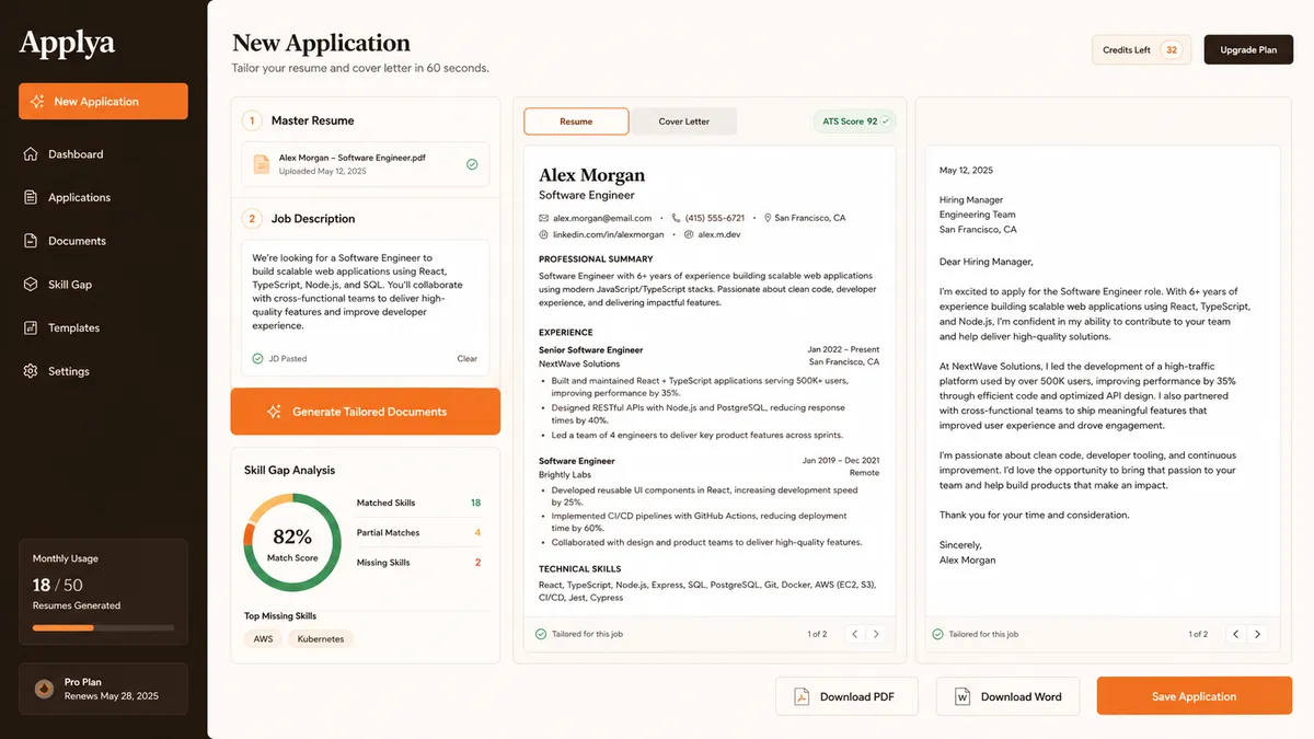 Applya application overview