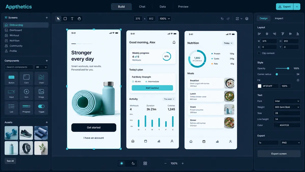 Appthetics application overview