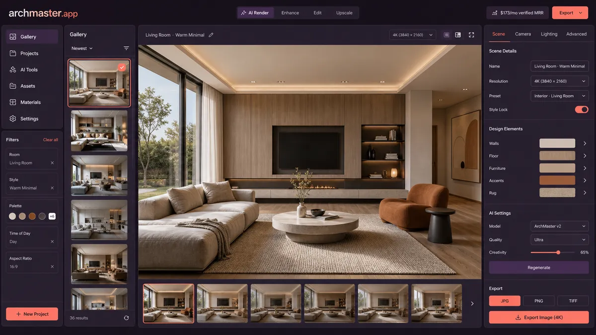 archmaster.app application overview