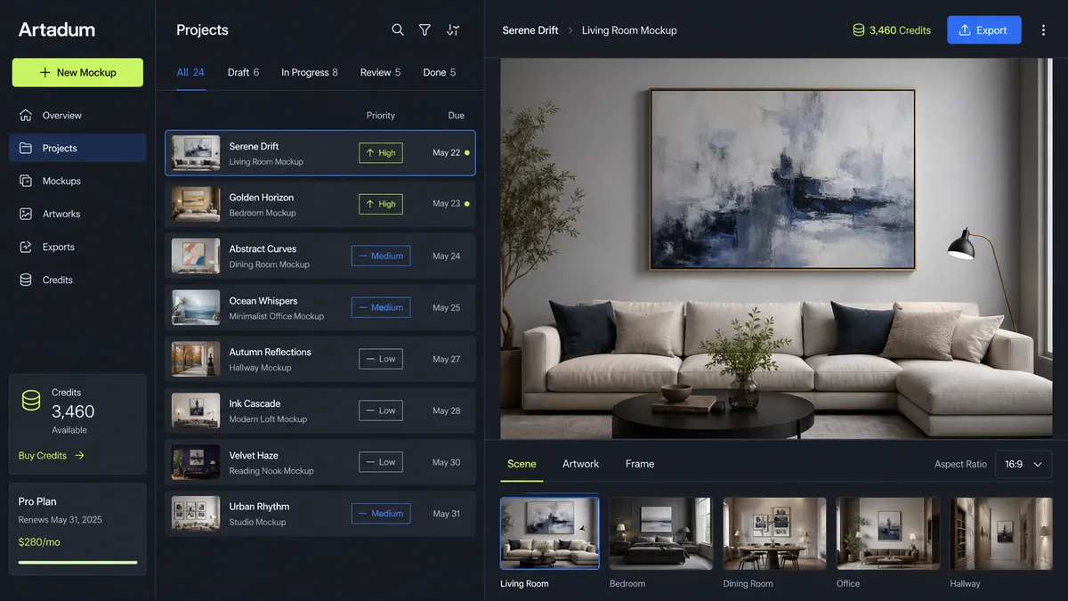 Artadum application overview