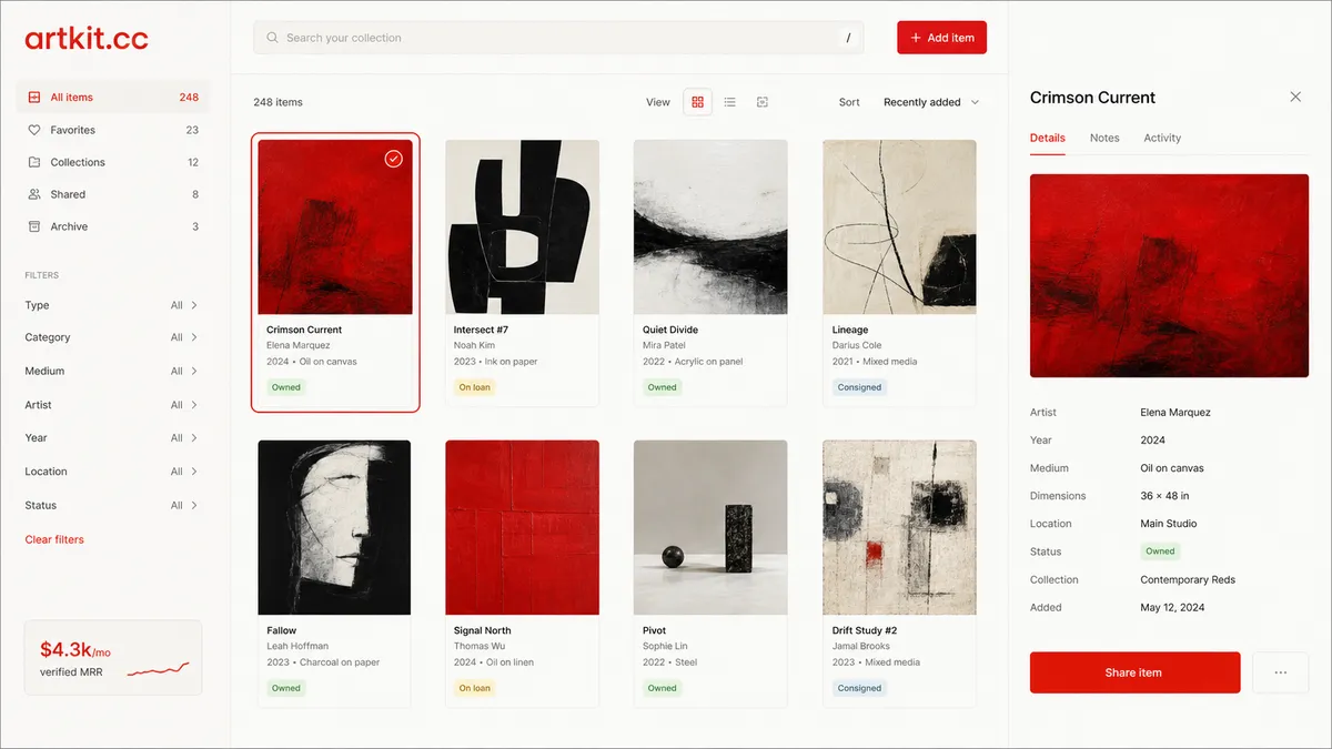 artkit.cc application overview