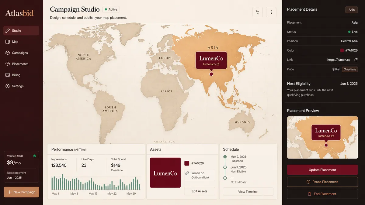 Atlasbid application overview