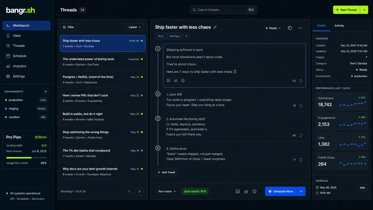 bangr.sh application overview