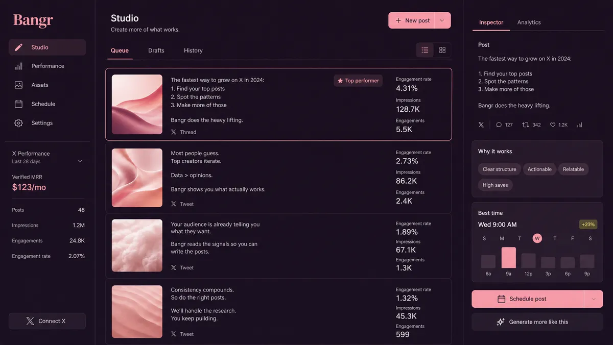 Bangr application overview