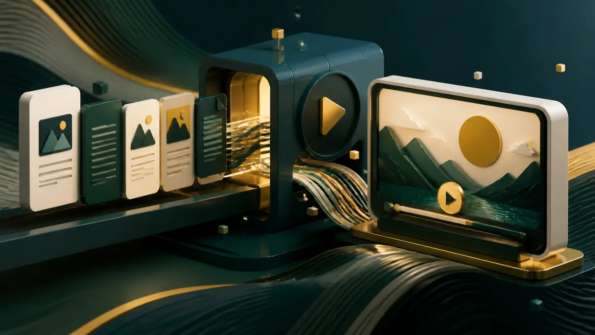 Blog2Video application overview