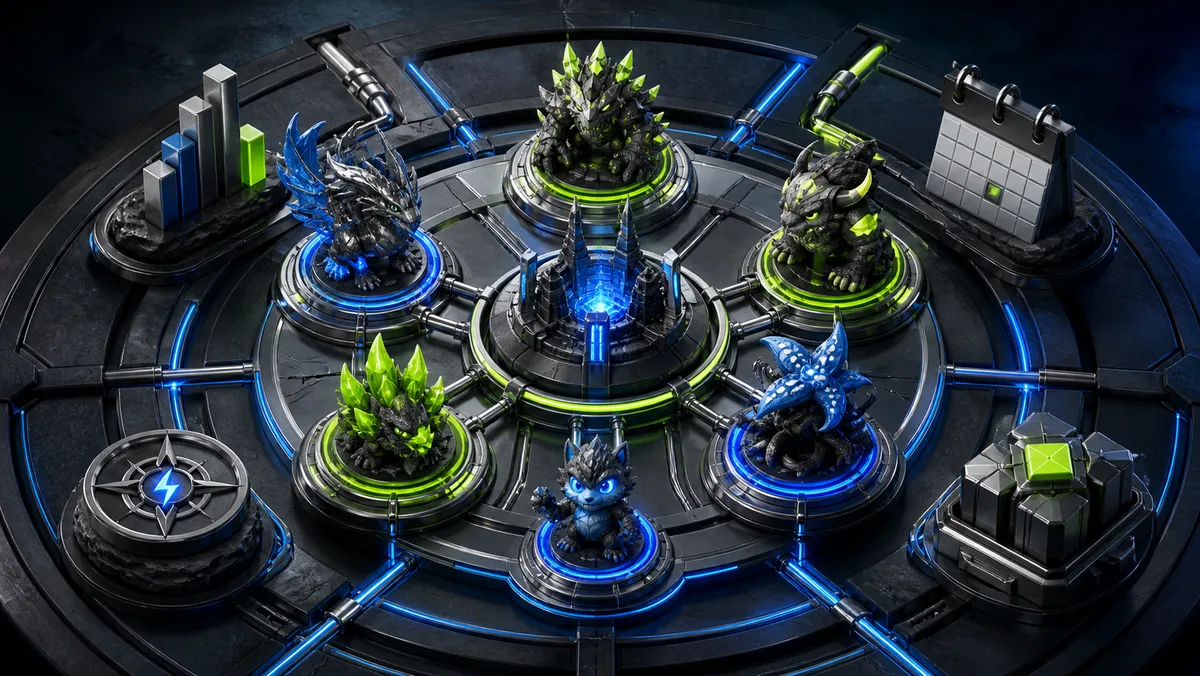 Catch a Monster Hub application overview