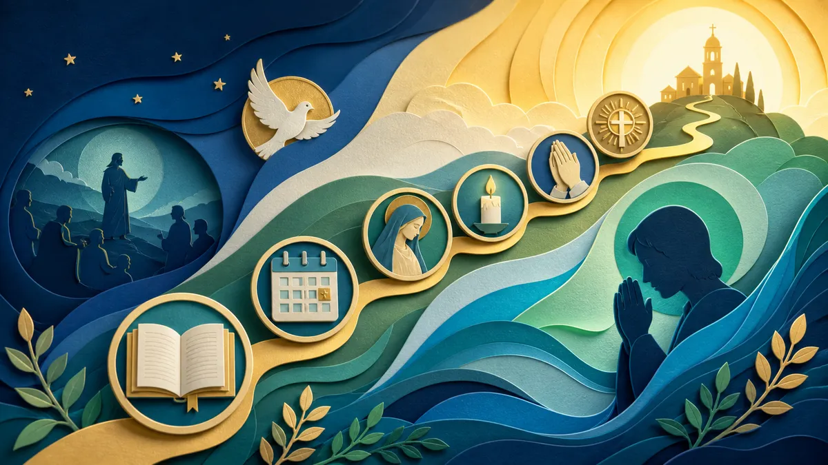 Catholic Daily: Bible & Saints application overview