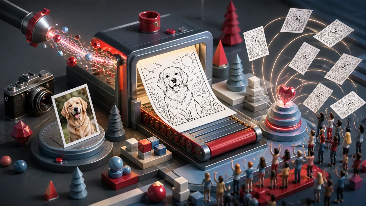 Coloring Book application overview