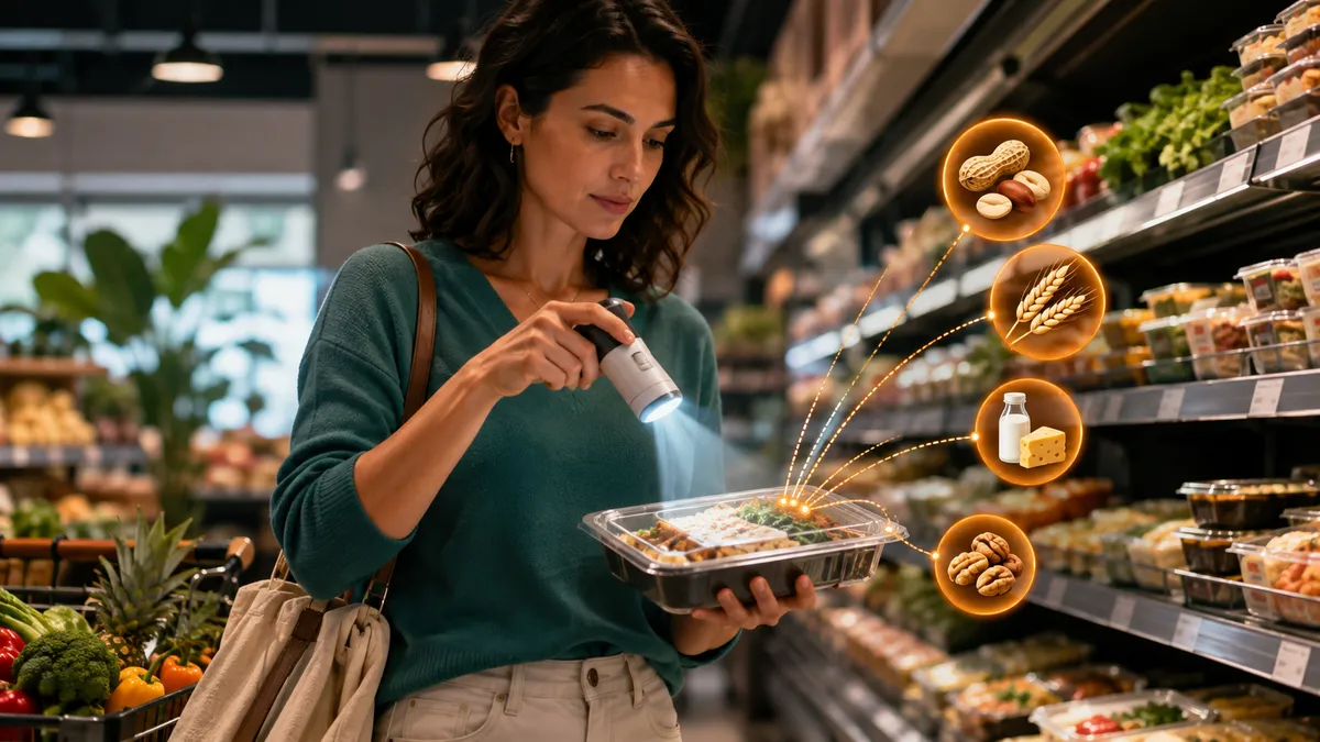 Food Allergy Scanner Allerwise application overview