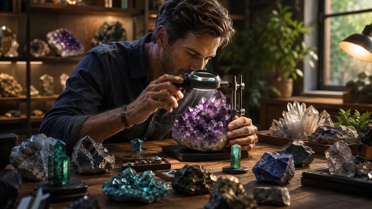 Gemstone Identifier ° application overview