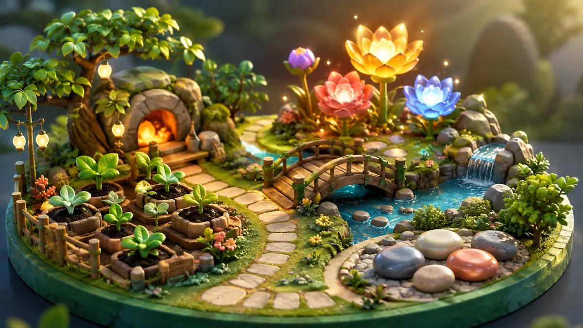 Habits Garden application overview