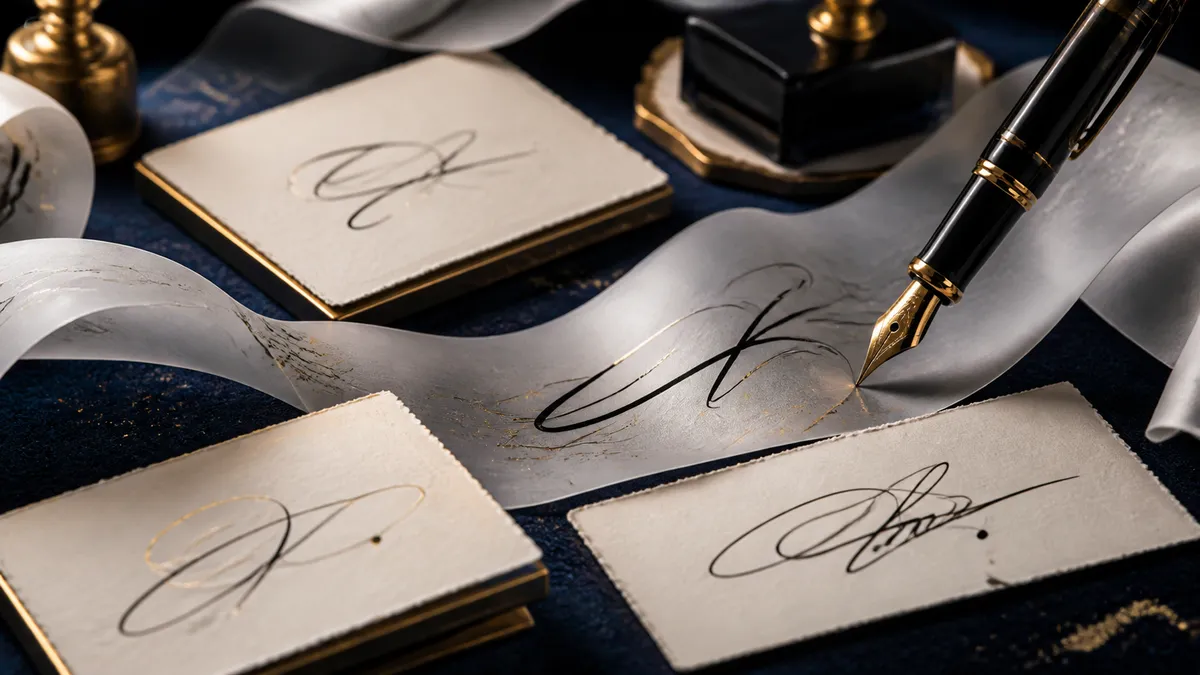 Handwritten Signature Generator application overview