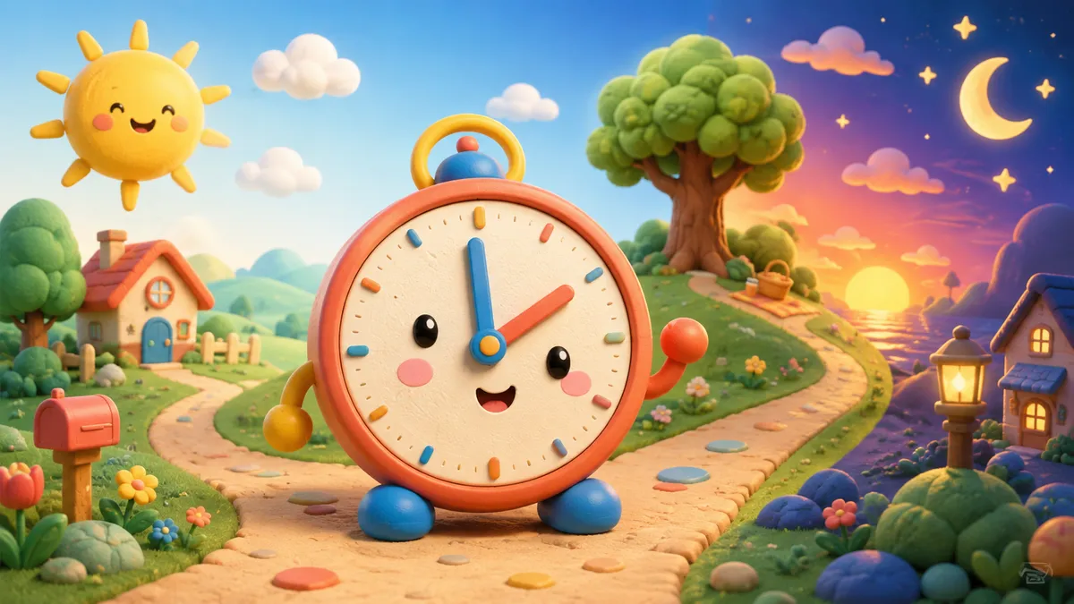 I Can Tell Time application overview