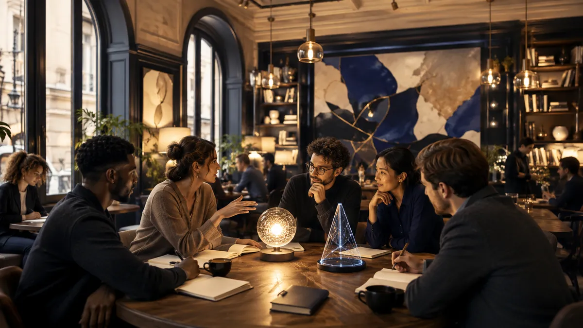 IA Café Académie application overview