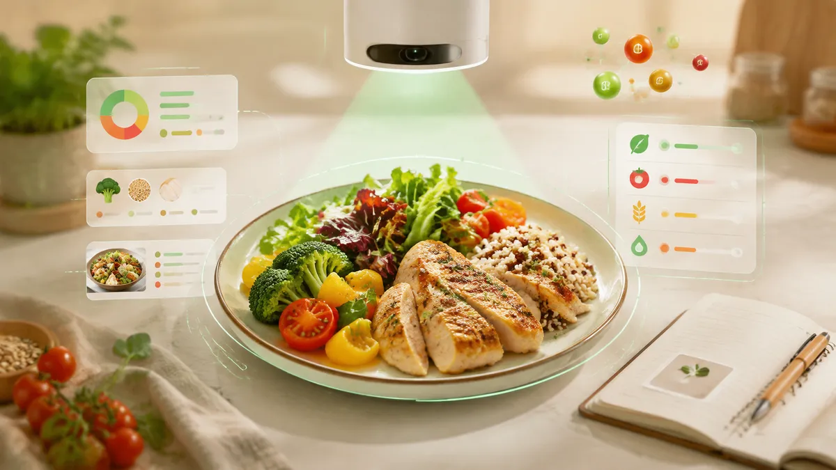 Itz. - Meal Analyzer and Calorie Tracker application overview