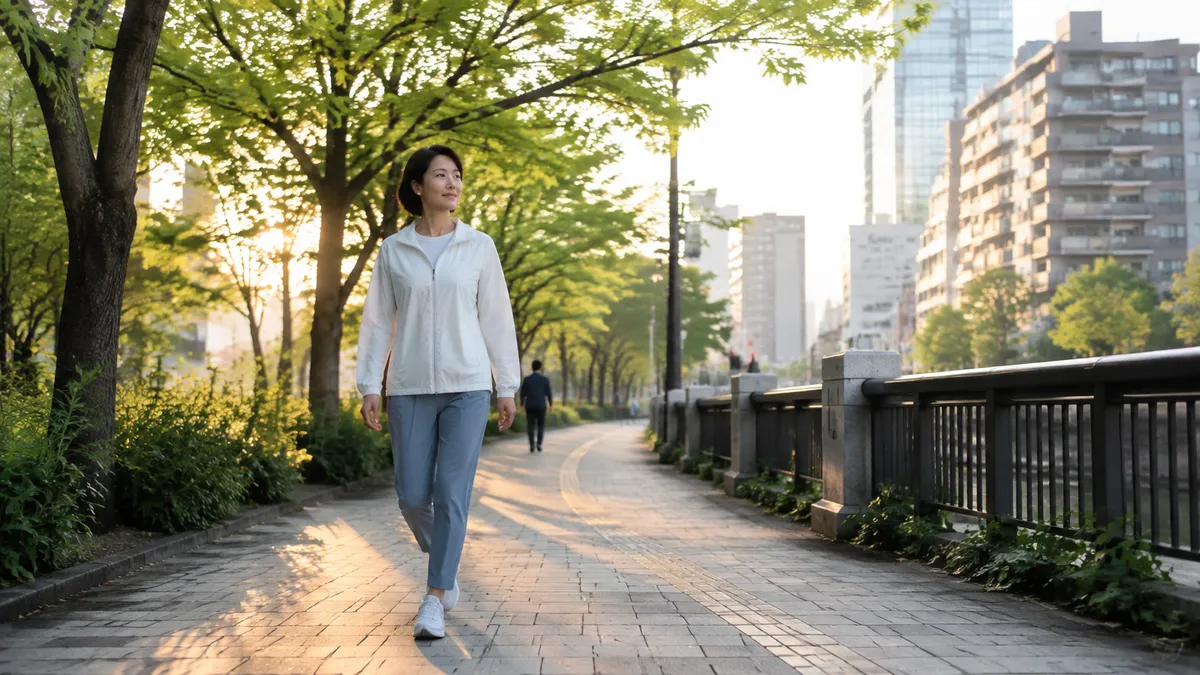 Japanese Walking application overview