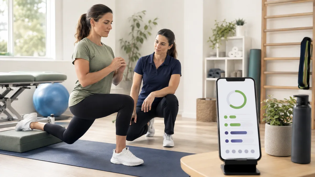 Knee Recovery application overview