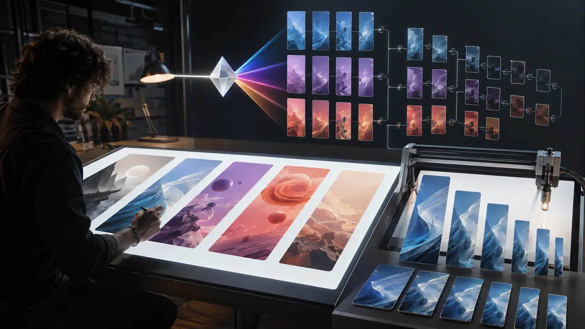 Lingue - App Store Screenshot Studio application overview