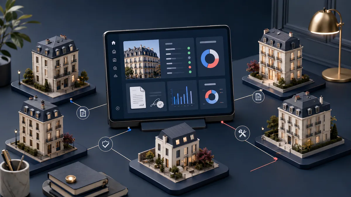 LocManage - Gestion Locative application overview