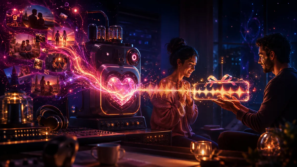LoveTunesAI application overview