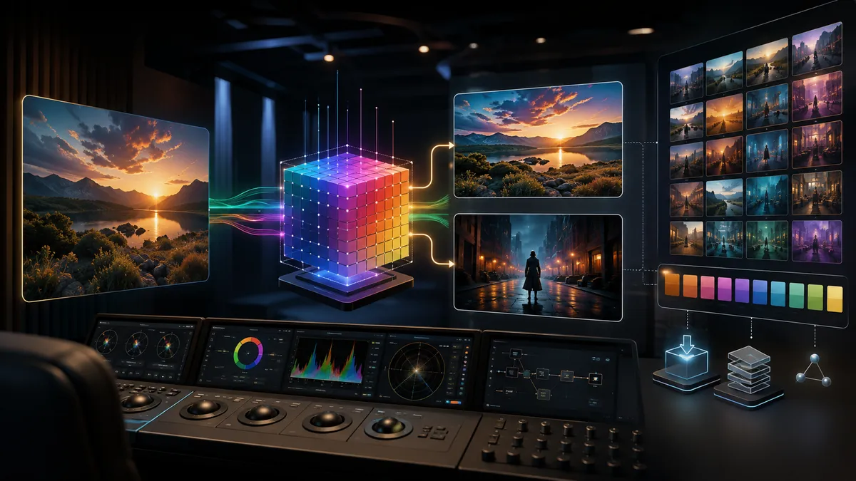 LUT Builder AI application overview