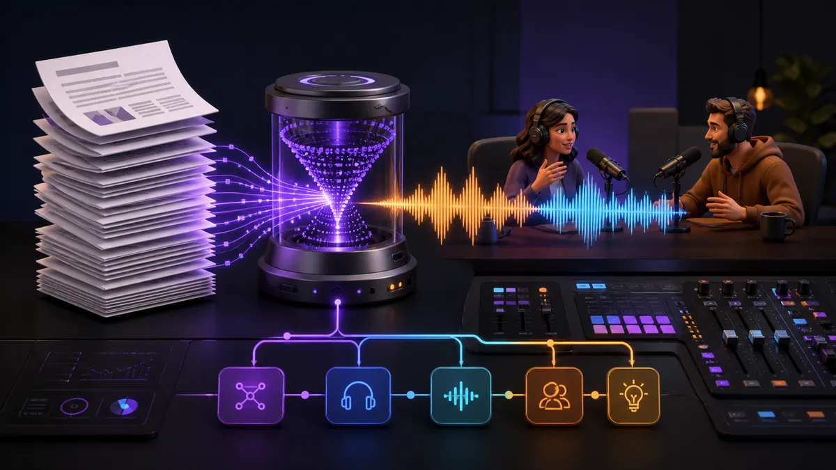 Magic Podcast application overview