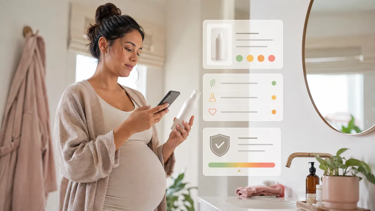MamaSkin Pregnancy Skincare application overview