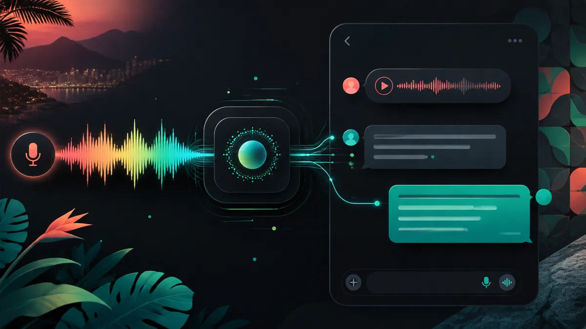 Manda Áudio application overview