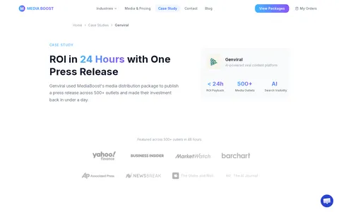 Case study — GenViral