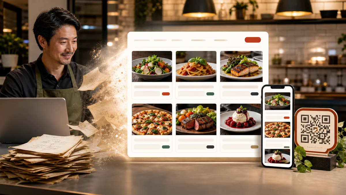Menu Builder application overview