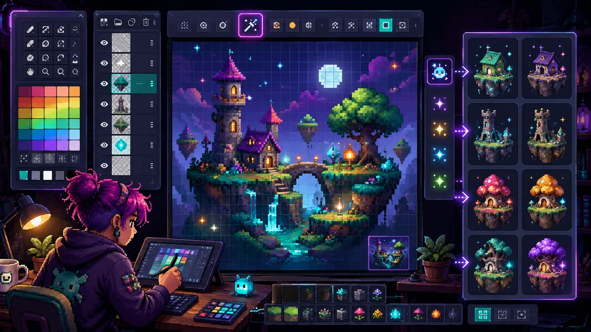 Mixels.ai application overview