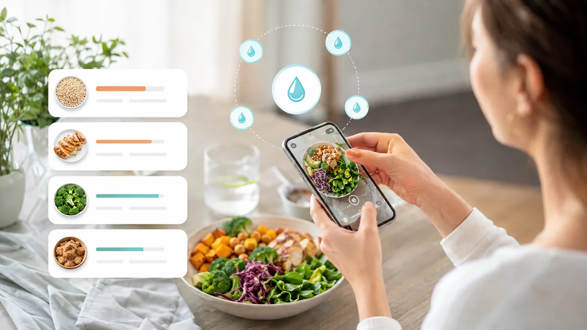 Nuti AI - Meal Calorie Tracker application overview