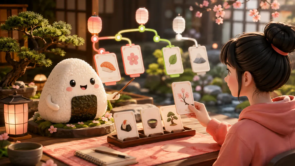 Onigiri Anki application overview