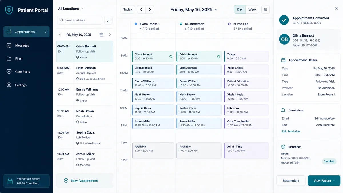 Patient Portal application overview