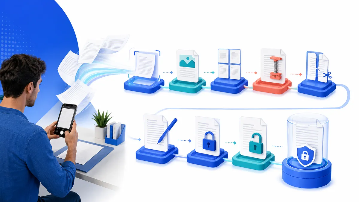 ScanlyGo: PDF Scanner and Converter application overview