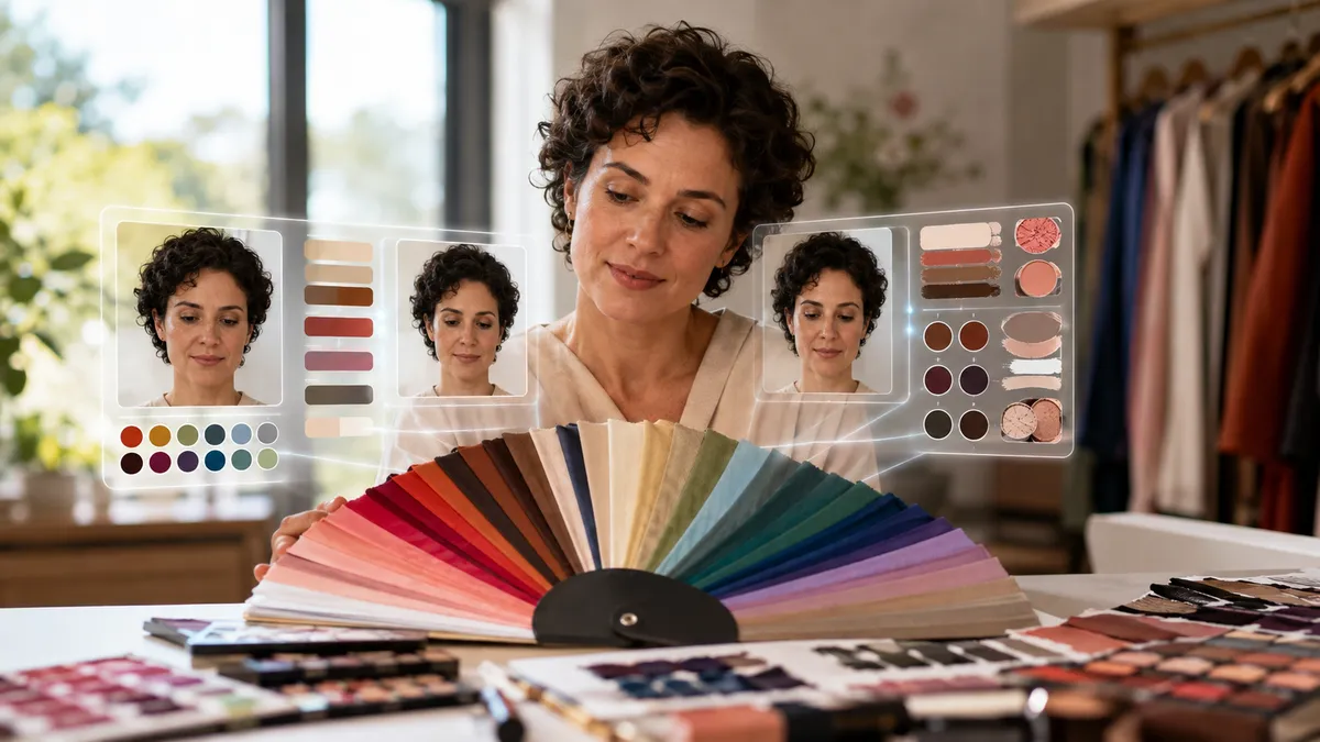 Personal Color Analysis - T&F application overview