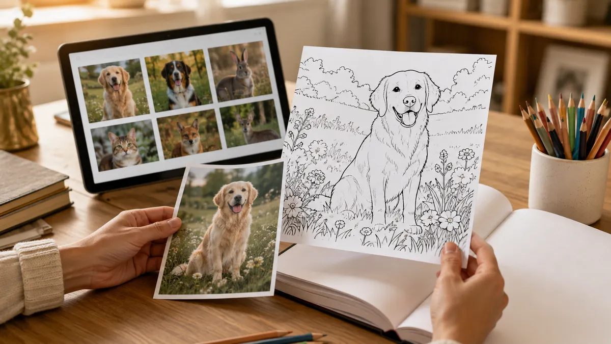 PicToLines.com application overview