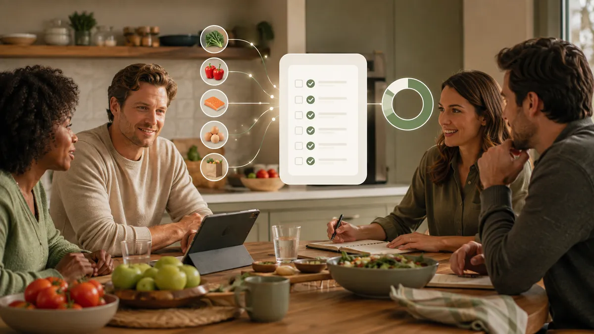 Plateful: Meal Plan & Budget application overview