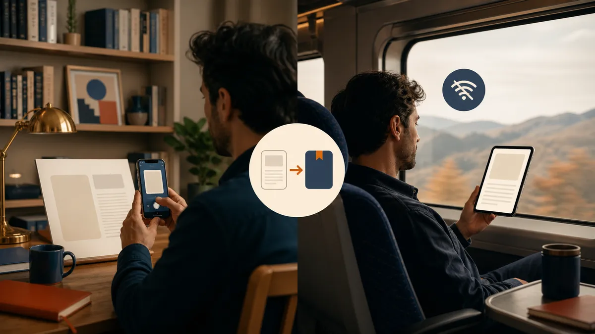 Offlink: Bookmark & Read Later application overview