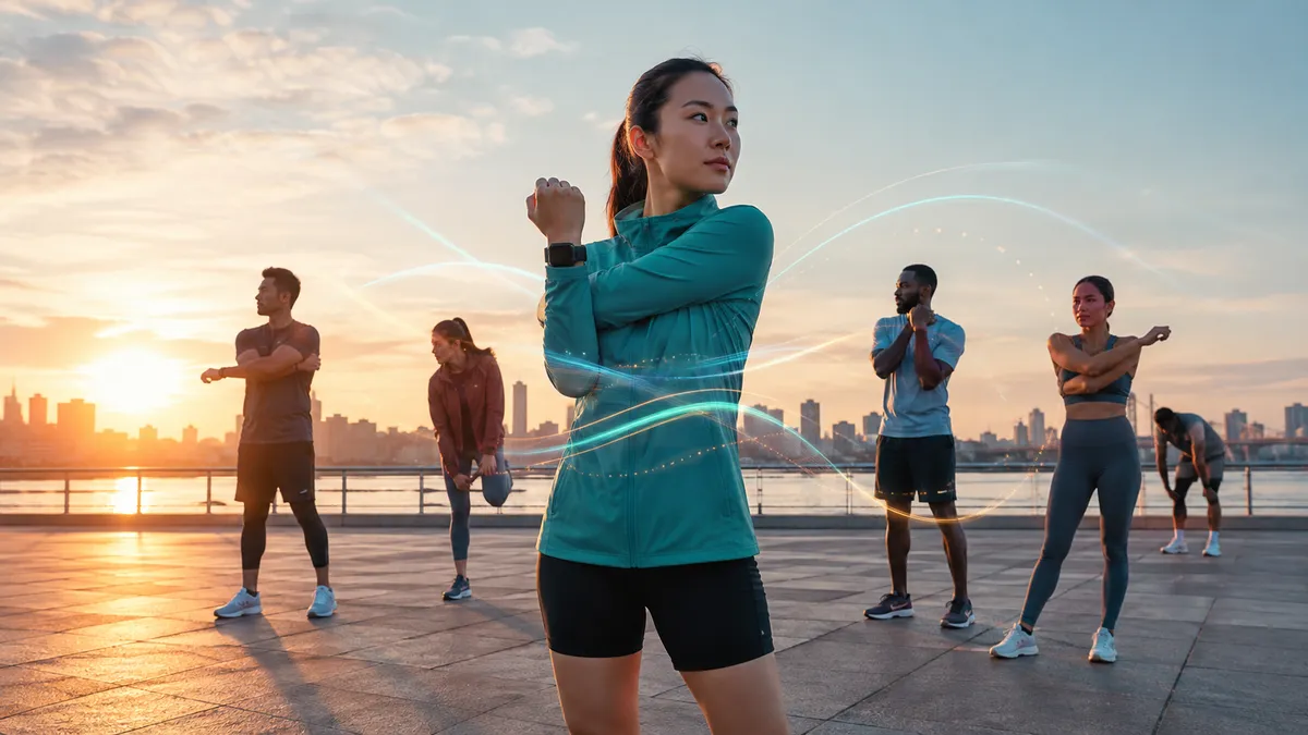 Prerun: run warmups & stretch application overview