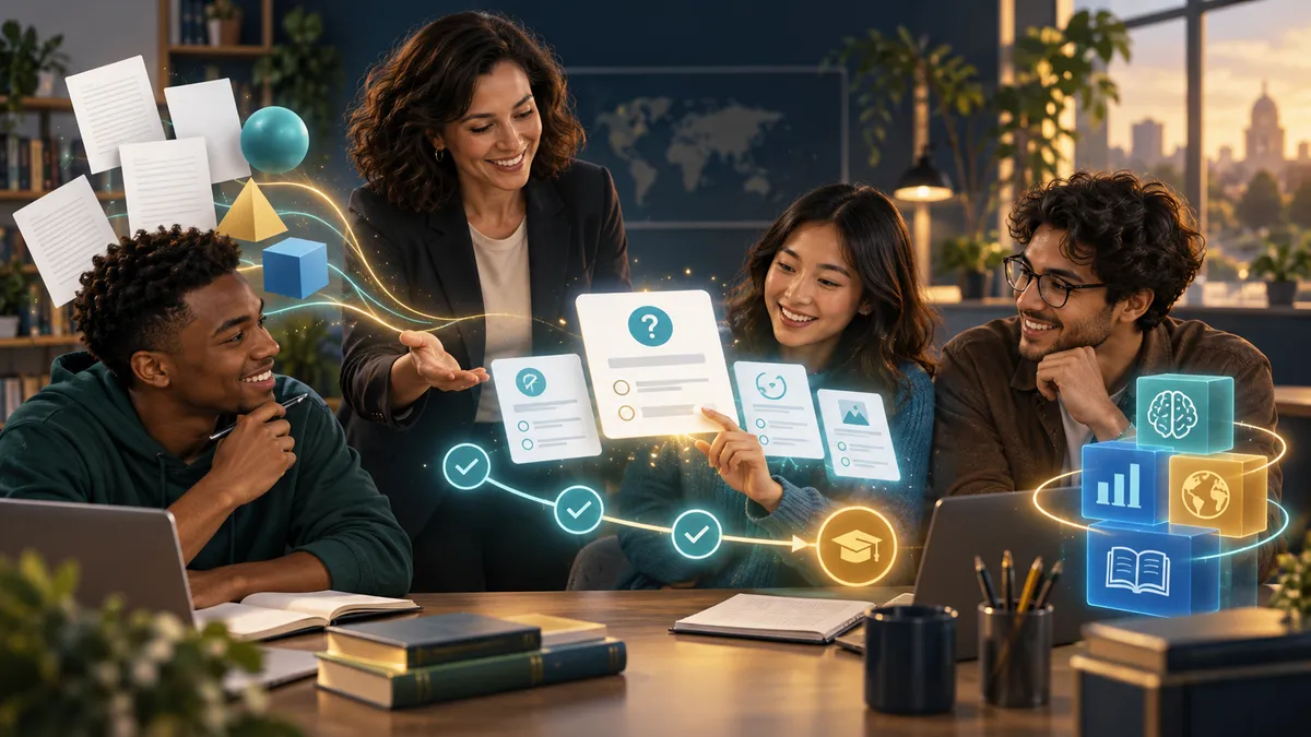 Quiz Maker AI application overview