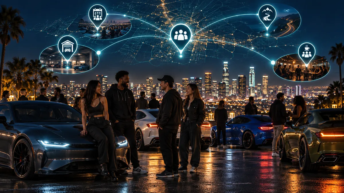REAL MIDNIGHTCLUB application overview