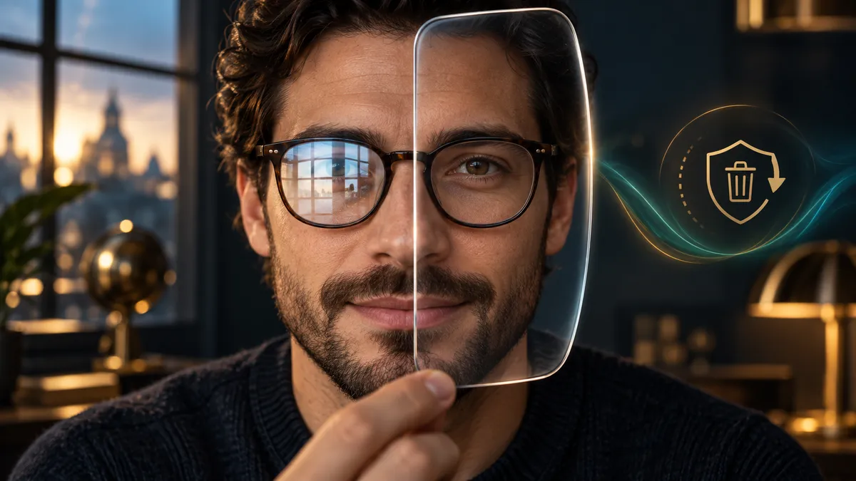 RemoveGlassesGlare application overview