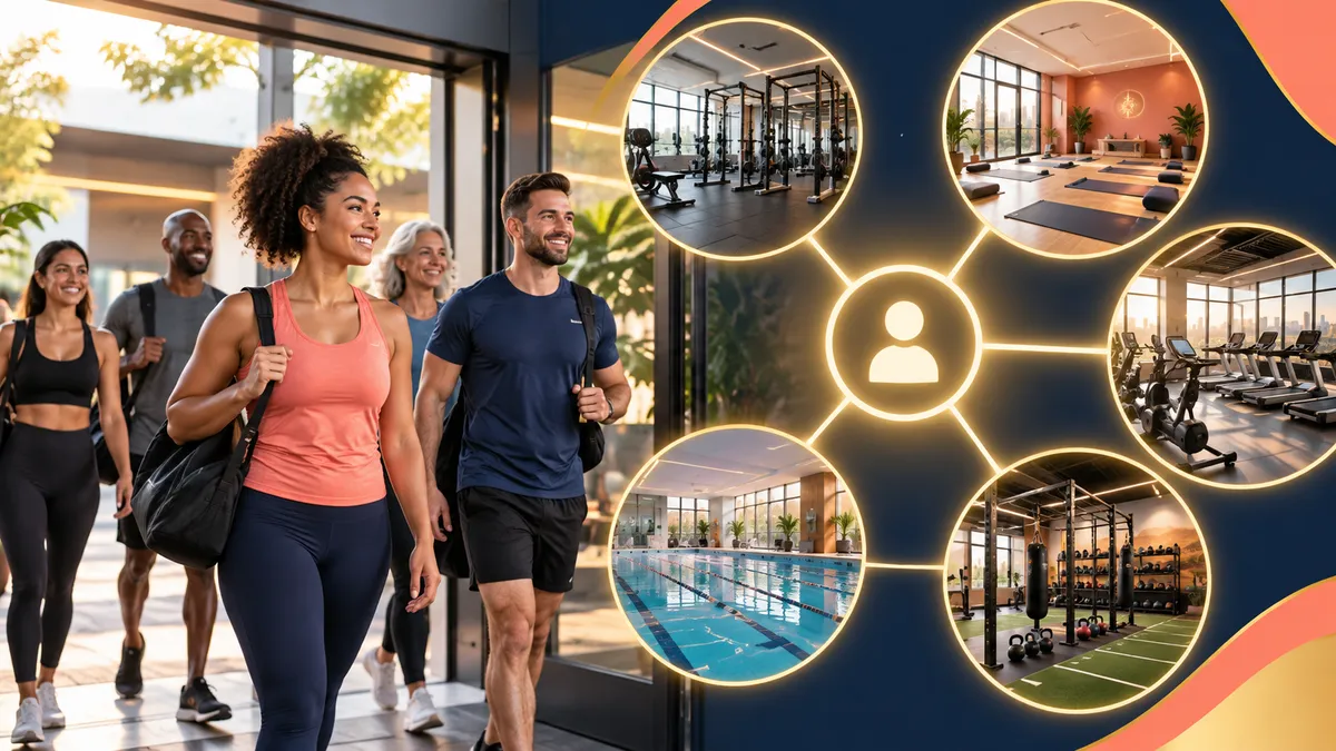 REP Gym Pass application overview